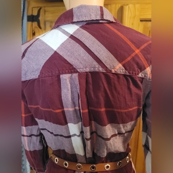 Plaid Shirt Dress‎ - Picture 7 of 7